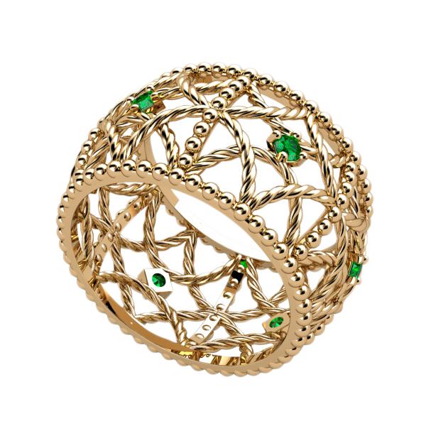 Золотое кольцо с фианитами 380108 детальное изображение ювелирного изделия Золотые кольца с фианитом Золотое кольцо с фианитами 380108 детальное изображение ювелирного изделия Золотые кольца с фианитом