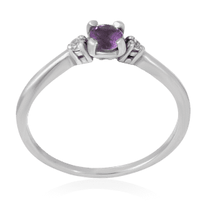 Фото серебряное кольцо с камнем