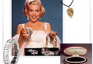 Фото. Украшения Мэрелин Монро