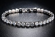 Фото. Браслет с бриллиантами – классика в современном прочтении