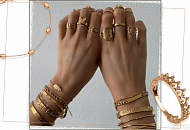 Фото. Почему золото оставляет чёрные следы на коже и одежде?