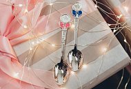 Фото. Серебряные детские ложки – забота с первого дня